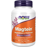 Magtein Magnesios Cerebrales 90 Capsulas Vegetales Now Foods