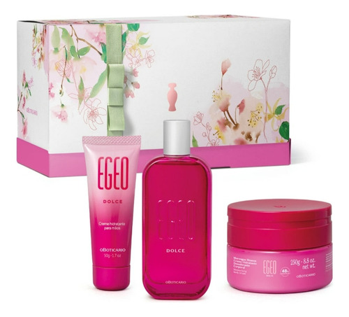 Kit Presente Egeo Dolce (3 Itens) O Boticário Promoção 