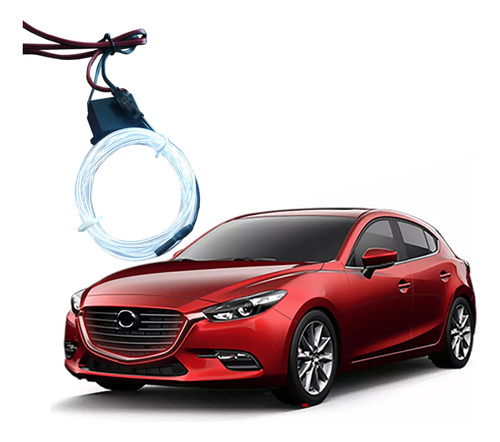 Tira Led Mazda 3 2014 2018 Parrilla Tipo Sgt M6 Envio Gratis