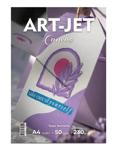 Papel Canvas Telar Norteño 230g - Art-jet® - A4 - 50h