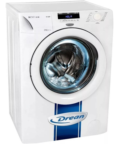 Lavarropas Drean Next Eco 10.12 P 34 Lavados 10kg 1200 Rpm