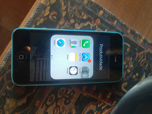  iPhone 5c 8gb Azul A1507 - Defeito