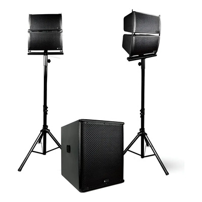 Sistema Lineal Alienpro X-array 18 Subwoofer 2 Satélites | Meses sin interés