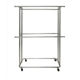 Rack Cuadruple Tipo Closet Con 4 Compartimientos Desarmable