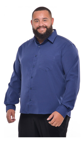 Camisa Social Masculina Extra Grande Plus Size Tamanho 6 7 8