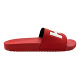 Chanclas Hugo Boss Timeout Slid Lgpr/ Red - Originales