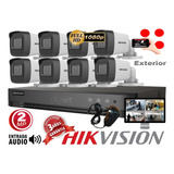 Kit Dvr Seguridad Camara Infrarrojo Exterior 8 Canales F Hd 