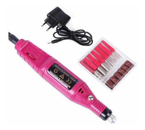 Kit Manicure Torno Electrico Pulidor + Accesorios