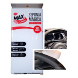 Kit Esponja Mágica Limpa Volante Couro Auto Profissional 