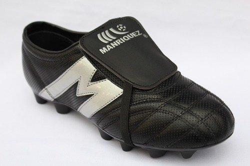 2265-zapato Fútbol Manriquez Profesional Mid Sx Ngo/plata