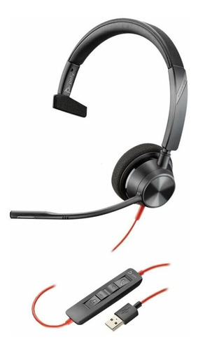 Diadema Plantronics Blackwire 3310 Usb A Cancelacion Ruido