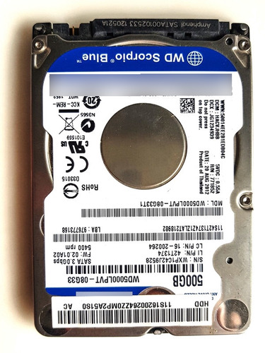 Disco Duro 500gb Para Toshiba L45