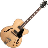 Guitarra Tagima Jazz 1900 Semi Acustica Natural Com Case