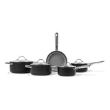 Juego De Utensilios De Cocina Brinox Antiadherentes Para Curry, 5 Piezas, Color Negro