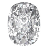 3 Ct 9x7mm Long Cushion Cut Synthetic Clear Moissanite April