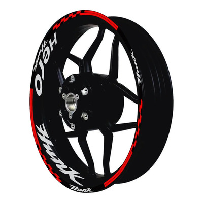 Calcomanias Stickers Para Rines Hero Hunk Rines Moto Ss 2 | Meses sin interés
