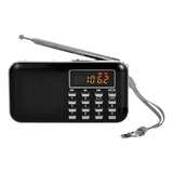 Radio Mp3 Portátil Ultrafina