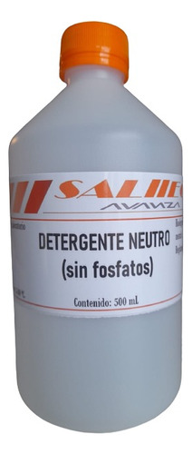 Detergente Neutro (sin Fosfatos) Biodegradable X 500 Ml 