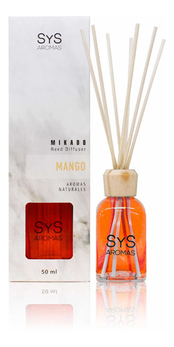 Estuche Difusor Mikado 50ml Variedad De Aromas, Calidad Sys