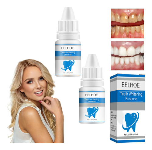 2×esencia Blanqueadora Dental Limpeza - mL a $14997