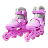 Patins Roller In Line 4 Rodas Infantil 37 38 39 40  Feminino