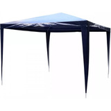 Tenda Praia Gazebo Desmontável Impermeável Azul 3m X 2,5m