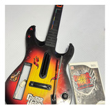 Guitar Hero Guitarra Nintendo Wii + Juego