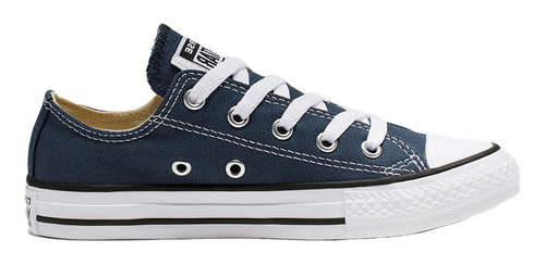 Zapatilla Converse All Star Low Lona Color Original Azu/ngo