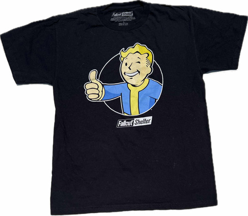 Playera Fallout Talla L Algodón