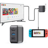 Cargador Nintendo Switch Y Dock Portátil - 3 En 1 