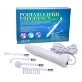 Alta Frecuencia Portatil Facial Corporal 4 Electrodos +envio