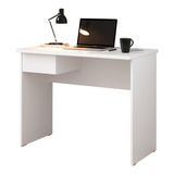Escrivaninha Mesa Computador Pequena Com Gaveta Home Office 