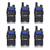 Baofeng Uv-5r - Radio Bidireccional De Doble Banda (6 Unidad