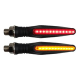 2 Luces Led Direccionales De Lujo  Secuencial Para Moto