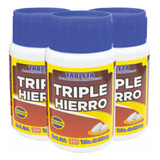 Kit 3 Suplemento Alimenticio Triple Hierro