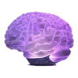Lámpara De Mesa 3d Cerebellar Con Cerebro Humano Modelo 7