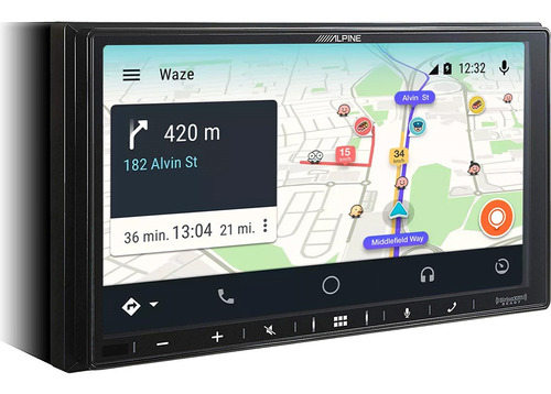 Stereo Alpine Pantalla 7 Waze Maps Gps Bluetooth Gps Ilx 650