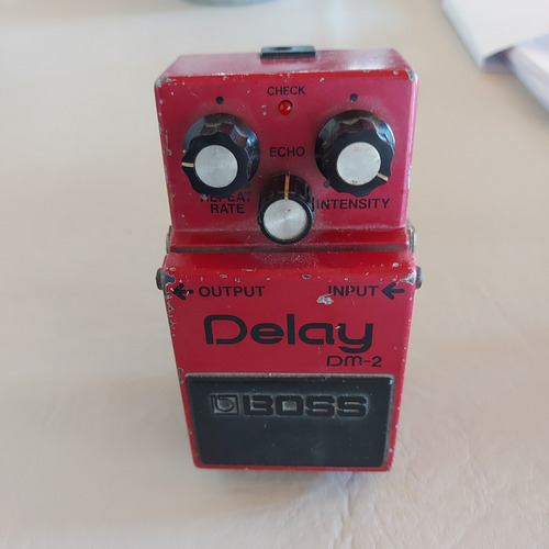 Pedal Boss Dm2 Delay Analogico.