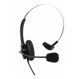 Headphone Telemarketing Intelbras - Chs40 Rj9 Com Conector