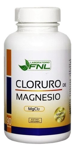 Cloruro De Magnesio Fnl 500 Mg 90 Cápsulas (para 3 Meses)