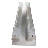 Liston Doble Tubo Led 2x9w Completo 60cm Luz Fria Interelec