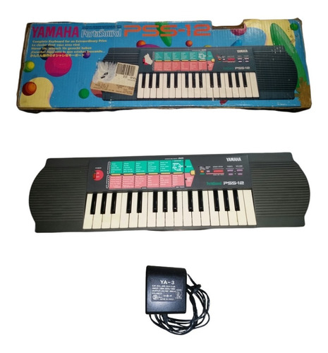 Yamaha Pss-12 Teclado Electrónico Original Negro Organeta