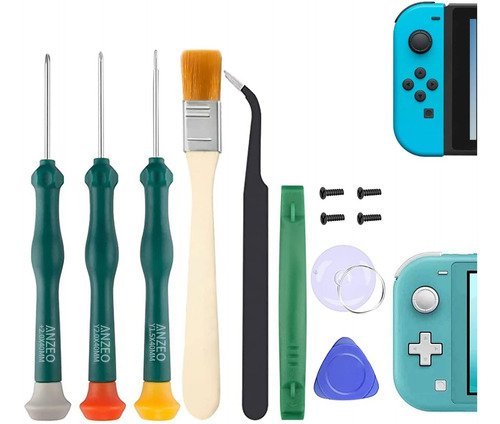 Kit De Reparación Desarmador Para Joystick Nintendo Switch