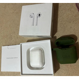 Apple AirPods Con Estuche De Carga (2da Generacion) - Blanco