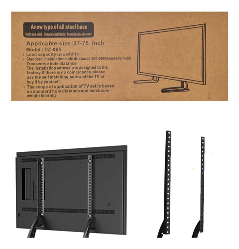 Soporte De Base Universal Para Tv Lcd Led 37 A 75 Pulgadas