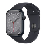 Apple Watch Series 8 Gps Caixa Meia-noite De Alumínio 45 Mm 
