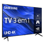 Samsung Smart Tv 75 Polegadas Uhd 4k 75cu7700 2023 + Soundb