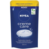 Kit Com 12 Sabonetes Líquido Nivea Creme Care  200 Ml