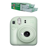 Câmera Instantânea Fujifilm Instax Mini 12 Verde Com 20 Pose