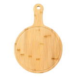 Tabla Madera Redonda 18cm Para Pizzas Quesos Picoteo Asados